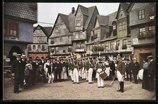 Frankfurt, Soldaten vor dem