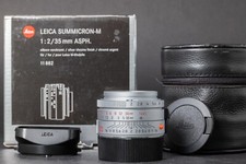 Leica M 35mm 2.0 ASPH 11882 silber 6bit (Service 21.04.2023) FOTO-GÖRLITZ
