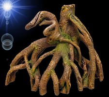 TOP Aquarium Deko 🍀 MANGROVEN WURZEL 🍀 Dekoration Holz Terrarium Höhle Zubehör