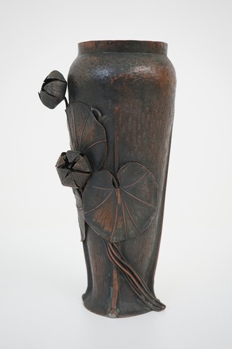 Alte jugendstil kupfervase von - alte,
