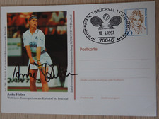 Autogramm deutsche Tennisspielerin Anke Huber (124385)
