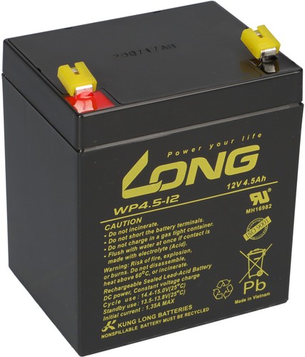 Bleiakku 12v 5ah - 12v, 4,5ah