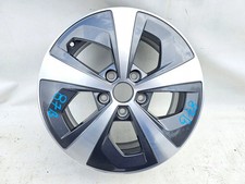 1x Alufelge 16 Zoll 6.5" 5x112 46ET Glanz Silber 5E0601025 Skoda Octavia Iii