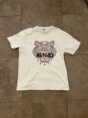 Kenzo tiger shirt white - kenzo,