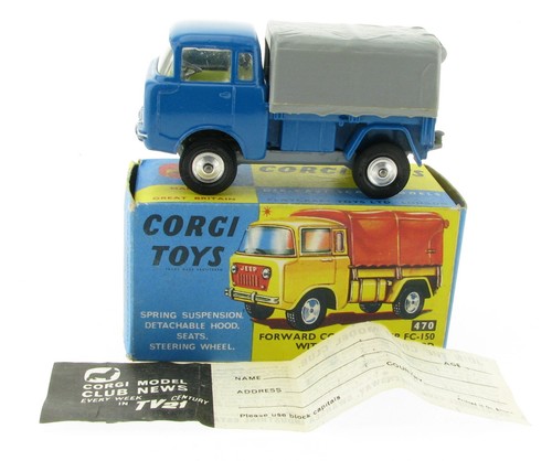 Corgi toys 470 forward - toys, control