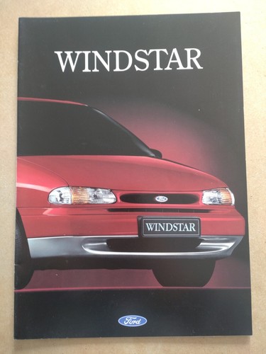 Ford windstar prospekt - windstar,