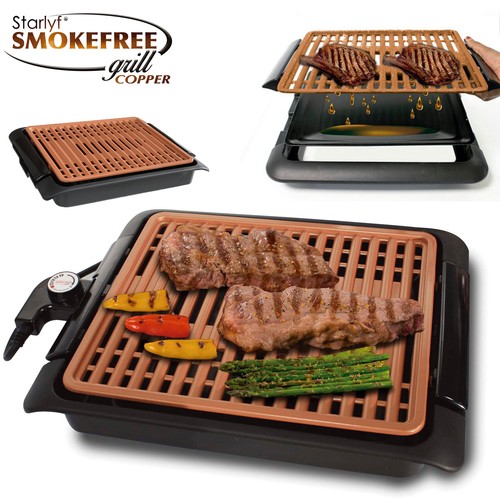 Elektrischer tischgrill - tischgrill,