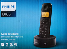 Philips d165b telefon - d165b/01,