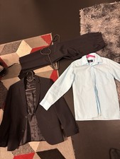 Kinderanzug Gr. 140 dunkelblau