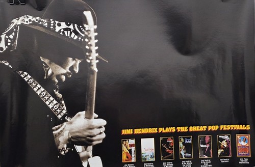 Jimi hendrix werbeposter play - jimi,