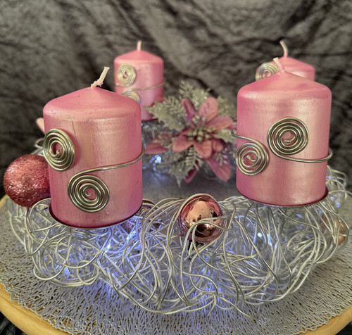 Adventskranz weihnachten - adventskranz,