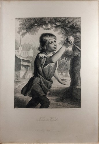 Original stahlstich von 1859 - von,