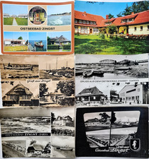 DDR Postkarten Lot 6 x ZINGST