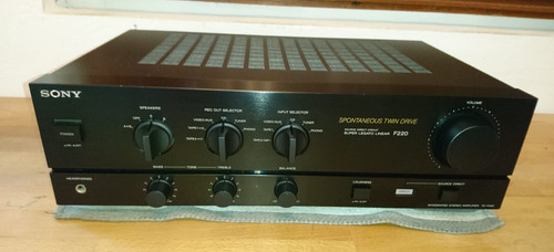 Sony f220 verstärker - sony, ta-f220