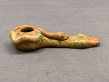 SÜDAMERIKA PFEIFE PRÄKOLUMBIANISCHER STIL SCHLANGE TONPFEIFE 13,5cm LANG