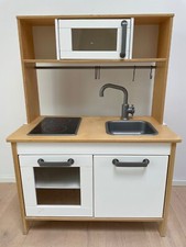 ikea kinderküche duktig, gebraucht, 73x100x40c,Holz & weiß 