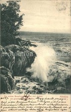 Opatija Abbazia Meeresbrandung