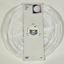 IKEA Solvinden Solarhängeleuchte rund weiß Solar 45cm 705.136.57 NEU OVP