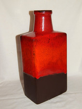 Vase Scheurich 281-30 red Lava
