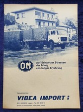 OM LKW, originale Werbung aus