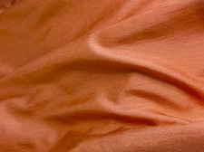 Dekostoff  7,30 Meter Rest  Crash Satin orange Mikrofaser  Glanz blickdicht