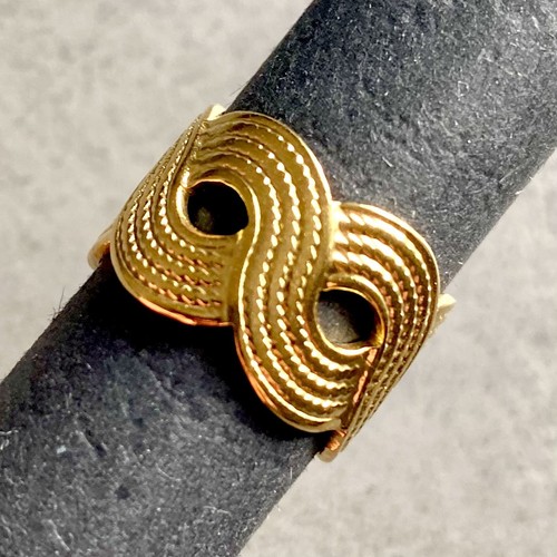 Statement ring gold - statement,