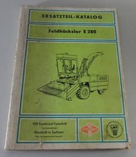 Teilekatalog / Ersatzteilliste Fortschritt Feldhäcksler E 280 Stand 10/1974