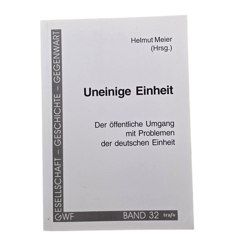 Uneinige einheit helmut - einheit,