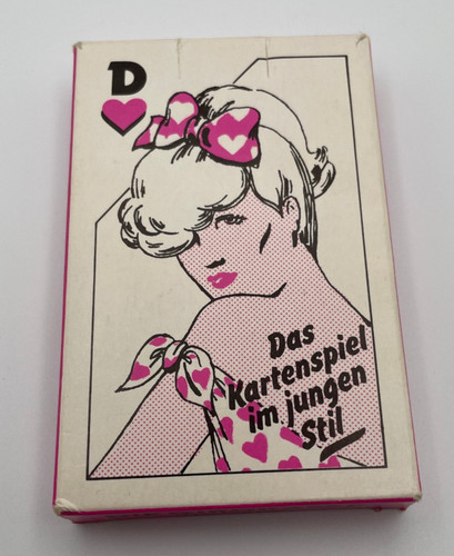 Vintage skat kartenspiel - vintage,