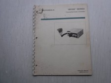 Motorola MX300 Series Manual