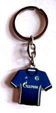 Schlüsselanhänger Schalke Trikot mit Gazprom Werbung drauf - Älteres Modell
