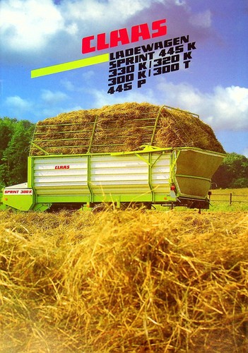 240854 claas ladewagen sprint - claas,
