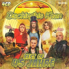 Dschinghis Khan- BEST OF 45 Jahre BOX - 4 CDs von 2024 - Original + Neuaufnahmen