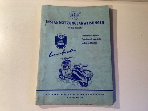Nsu reparaturanleitung - nsu,