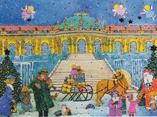 Nostalgische Weihnachtskarte