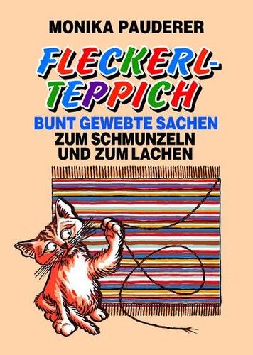 Fleckerl teppich bunt gewebte - bunt,