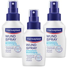 3x 50ml Hansaplast Wundspray