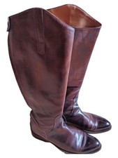 Officine Creative Damen Stiefel Leder Braun Gr. 38