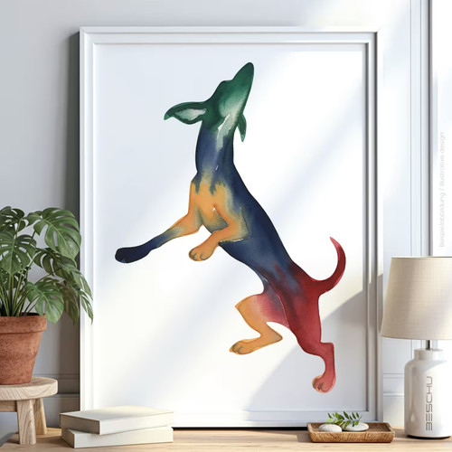 Hunde tiere schablone - hunde,