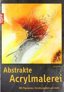 Abstrakte acrylmalerei mit - abstrakte,