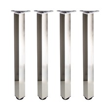Quadratische Tischbeine Set 4x