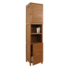 Teak-Hochschrank HWC-M87