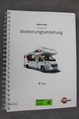 Betriebsanleitung bürstner - betriebsanleitung,