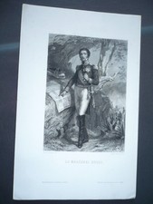 GRAVURE 1880 LE  MARECHAL