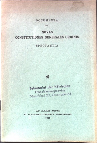 Documenta novas - ad,