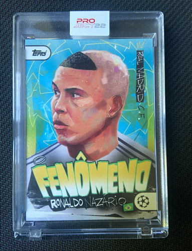 Topps project22 ronaldo - topps,