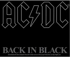 AC/DC Aufkleber Back in Black