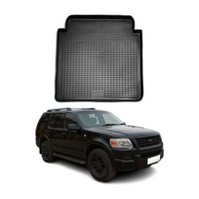 Kofferraummatte Kofferraumwanne für Ford Explorer 2006-2011 Gummi TPE Schwarz