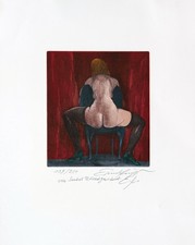 Ernst FUCHS, Sitzender