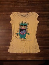 T-Shirt Sub Level Rockin With My Beat S Größe XS Gelb